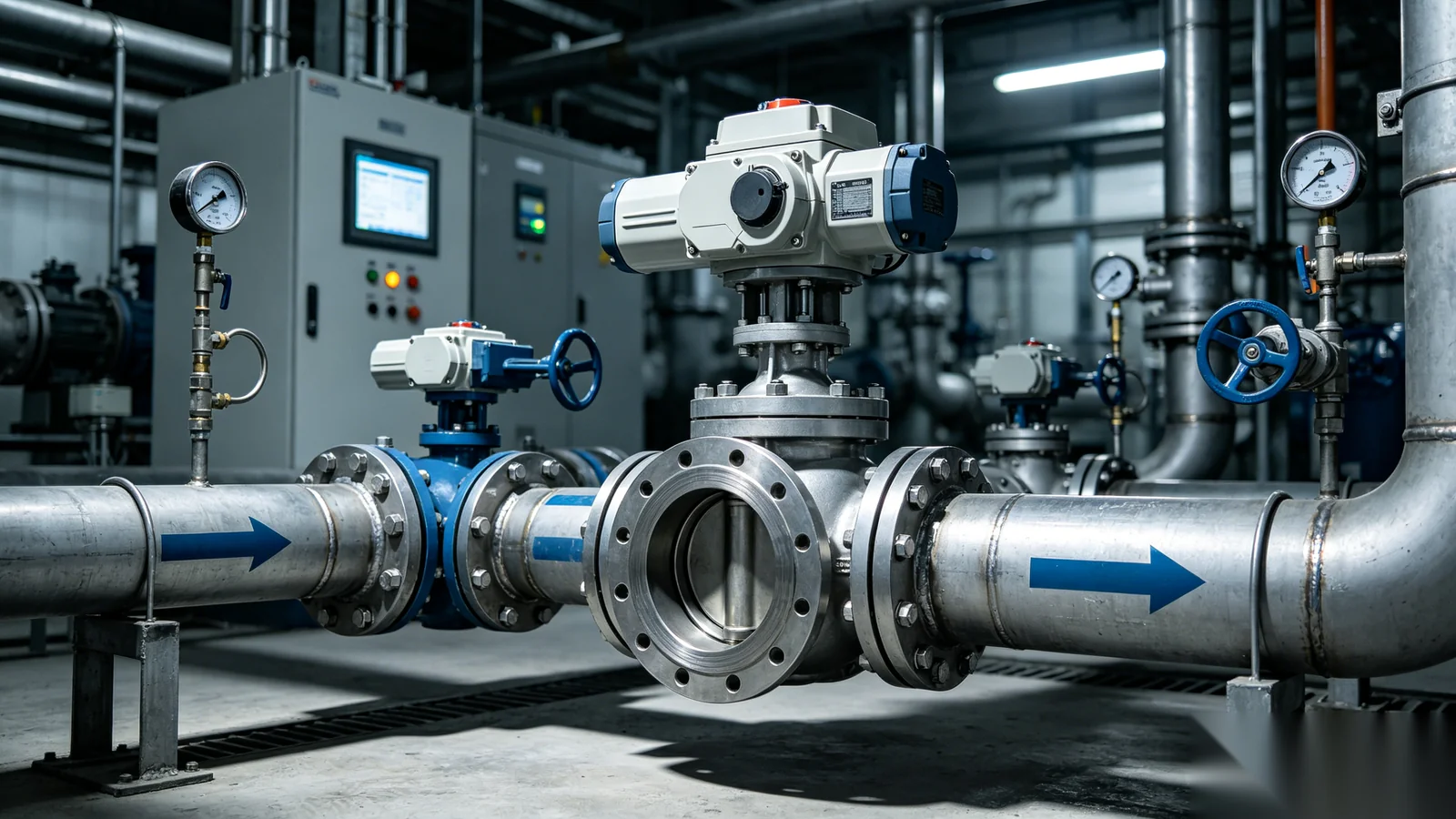 Valve gear operators across water treatment, oil and gas, and power generation sites
