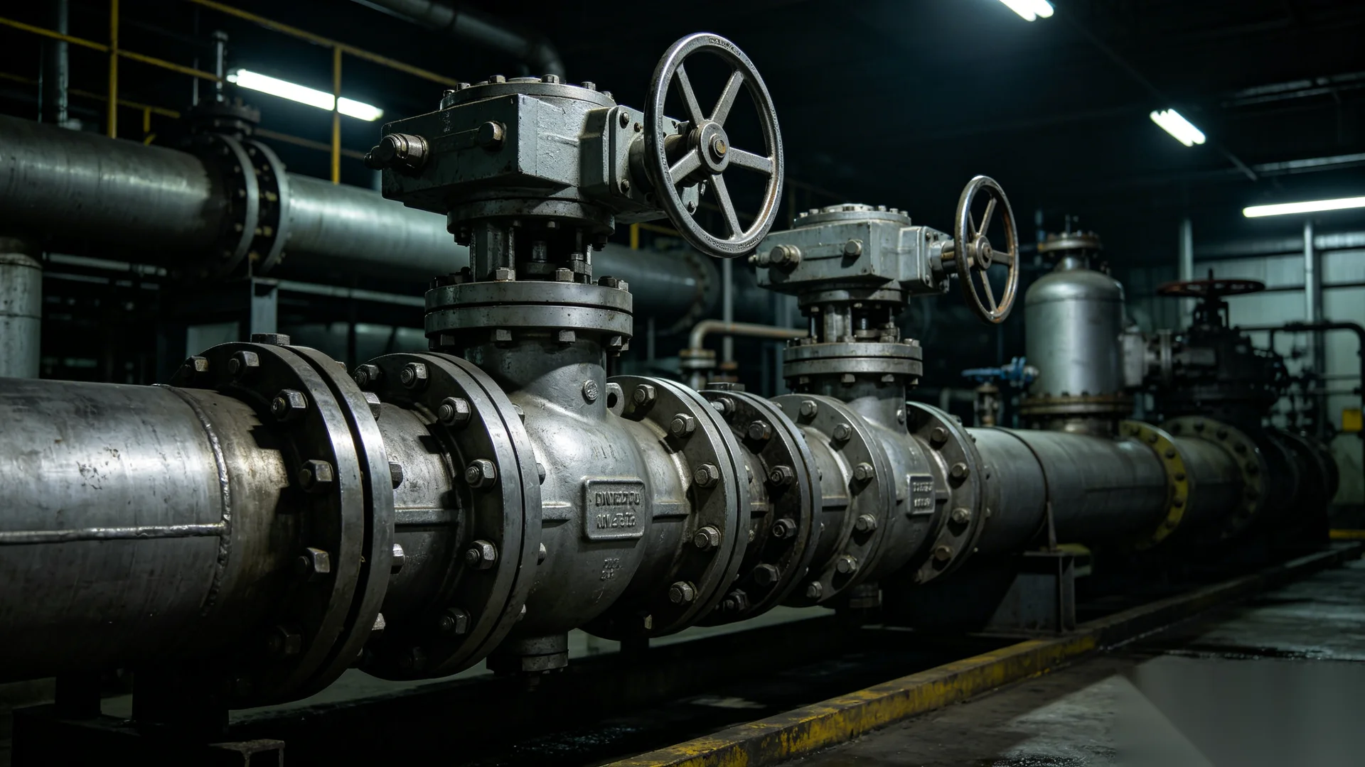 Industrial valve gear operators installed across critical process industries