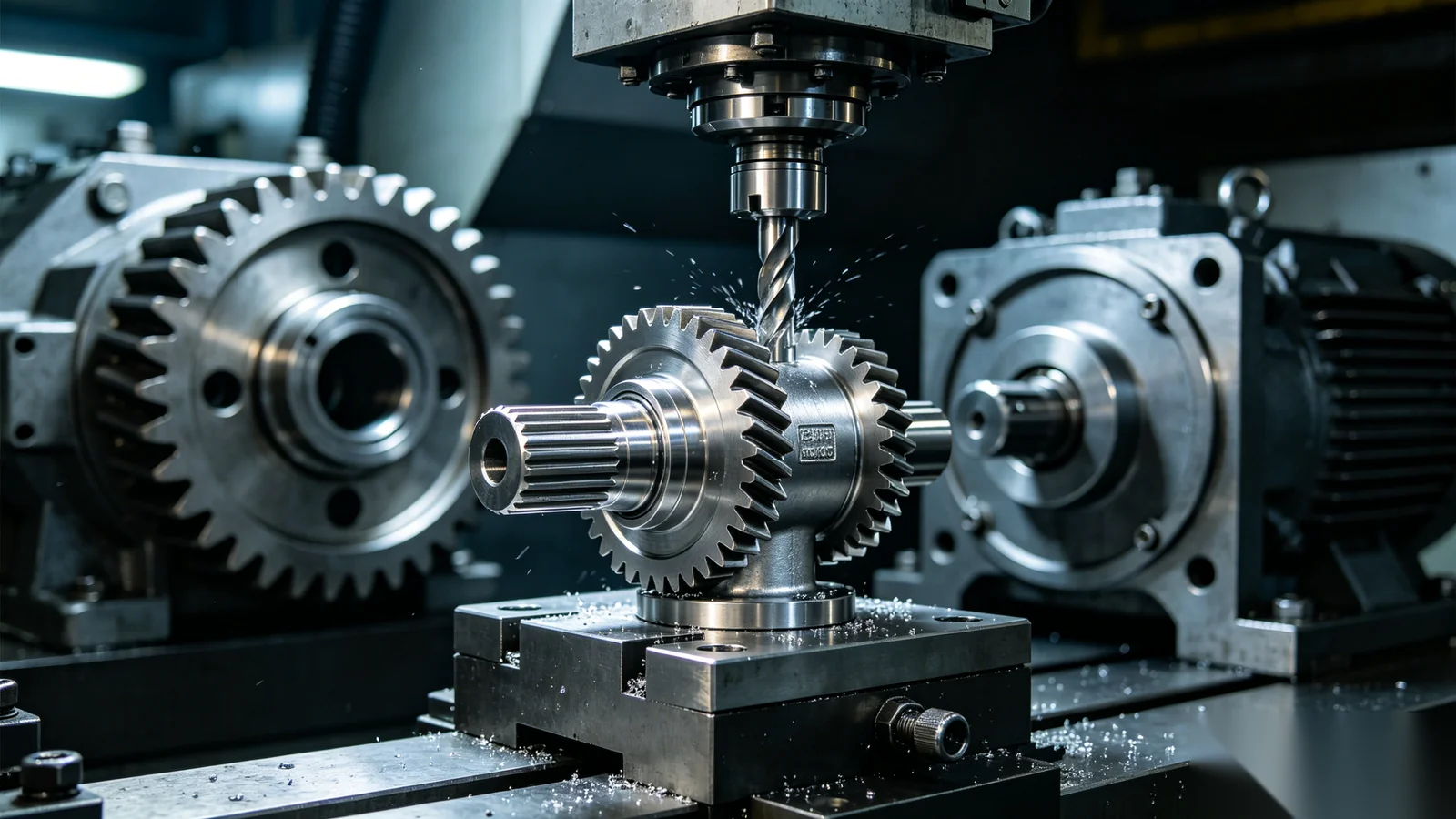 Manufacturing and quality inspection of worm gear operators for mining applications