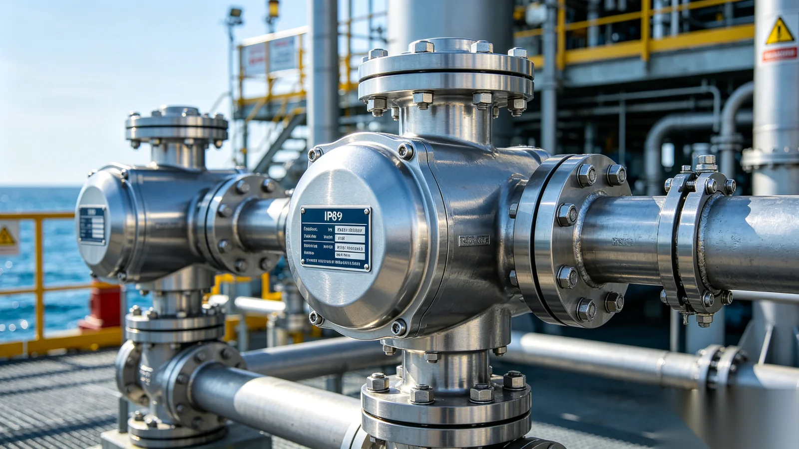 Corrosion-resistant sealed gear operator for offshore oil and gas valve installation